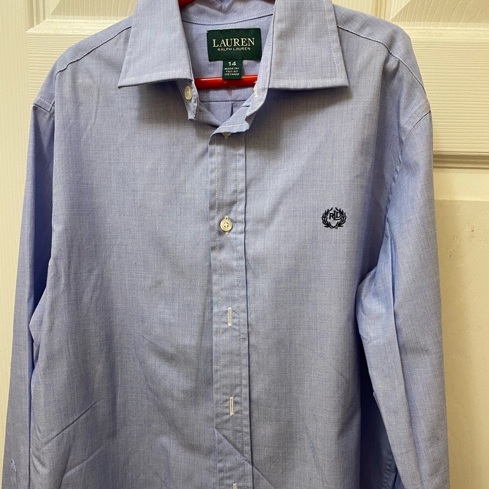 Boys size 14 dress shirt